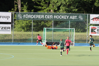 Die Knaben A des 1. Hanauer THC in action!